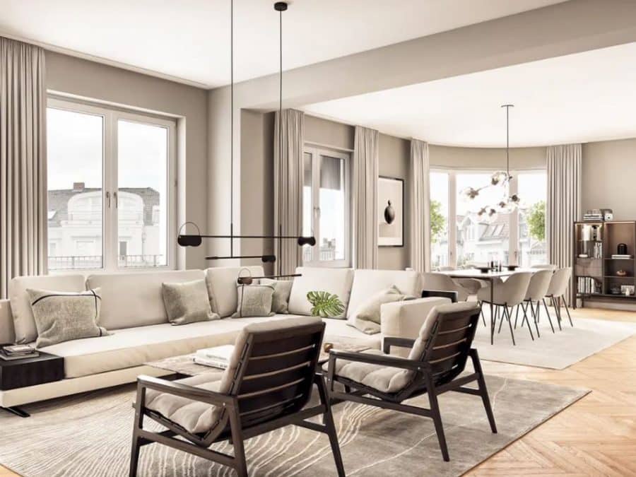 High-end 5-room Penthouse with 4 terraces in top location of Charlottenburg - Cover photo