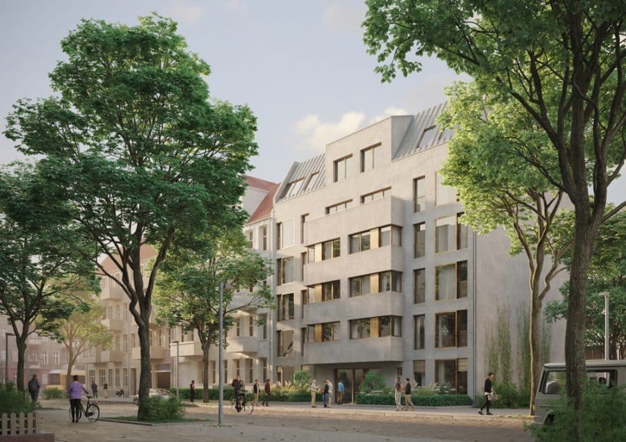 Erstklassige 2-Zi Neubauwohnung mit Balkon & A+ Energieeffizienz - Vorderhaus Nord