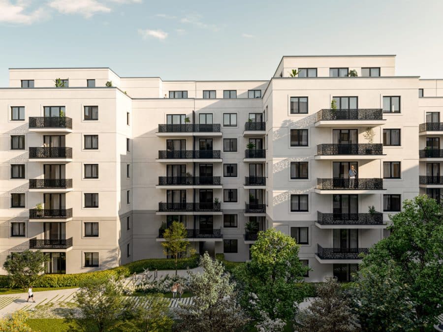 Upscale new 3-room apartment with terrace at Winterfeldtplatz in Schöneberg for sale - Bild