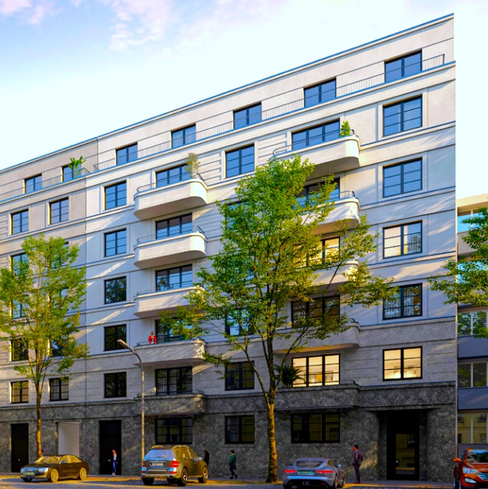 In front of Winterfeldtplatz - Brand-new 2 room apartment with spacious balcony - Cover photo