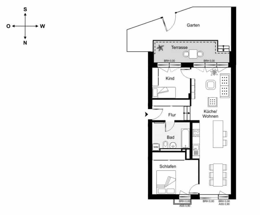 Magnifique appartement neuf de 3 pièces avec terrasse à côté de Schönhauser Allee - Bild