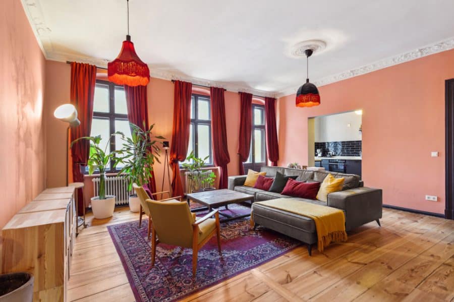 Libre et remis à neuf ! Appartement familial de 4 pièces avec 3 balcons à côté de Körnerpark - Neukölln - Titelbild
