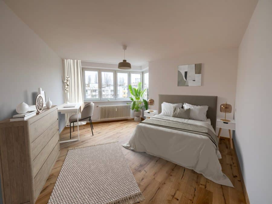 Ready to move! Newly renovated 2-room apartment next to Schloss Charlottenburg - Bild