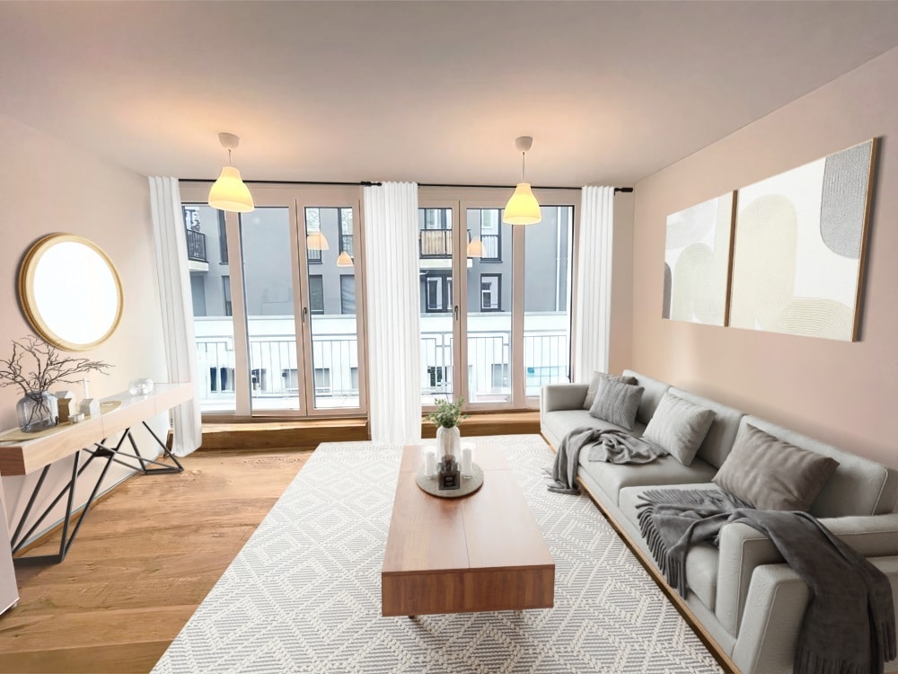 Qlistings - Ready to move: Brand-new apartment with balcony in Weitlingkiez Property Image