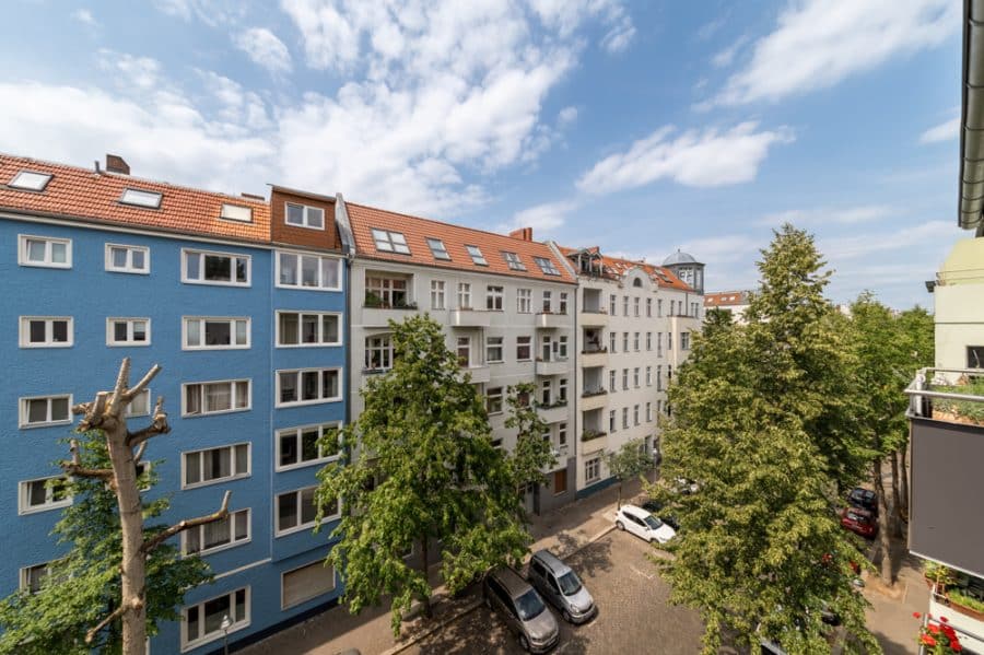 Vendu : Appartement libre et spacieux avec balcon très lumineux à côté du marché Arminius - Bild