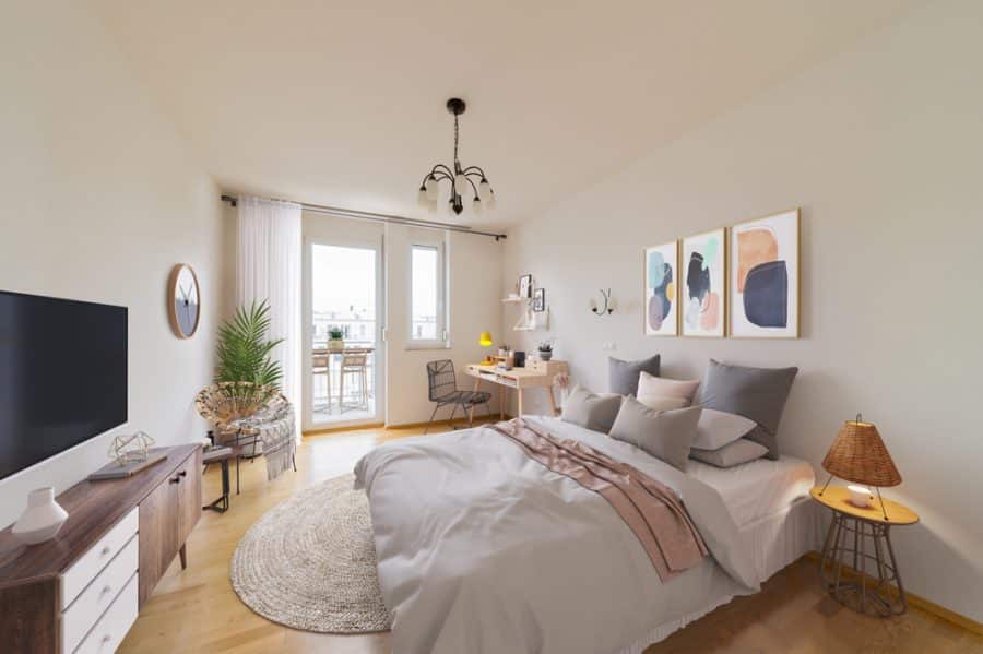 Brand-new 2/3-room apartment with spacious balcony - Bild