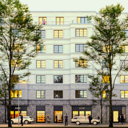 Premium 3-Zimmer-Wohnung mit Balkon in luxuriösem Neubau am Winterfeldtplatz - Titelbild