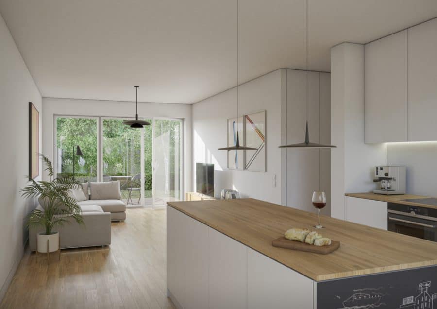 Brand-new 4-room family home with terrace & garden close to Humannplatz - Prenzlauer Berg - Bild