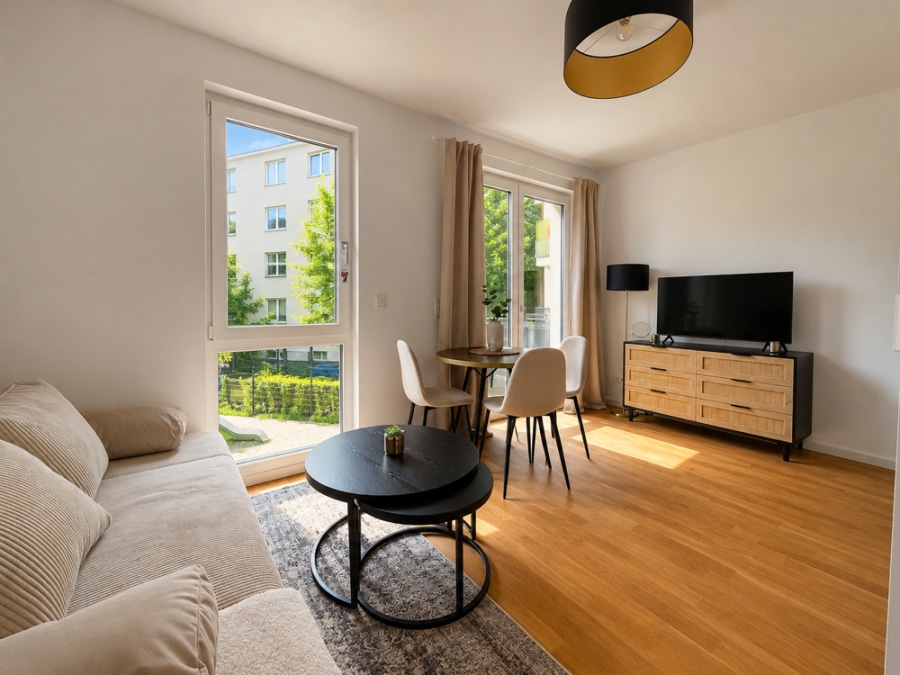 Ready to move: Furnished Studio Apartment with Balcony next to Park Humboldthain - Cover photo